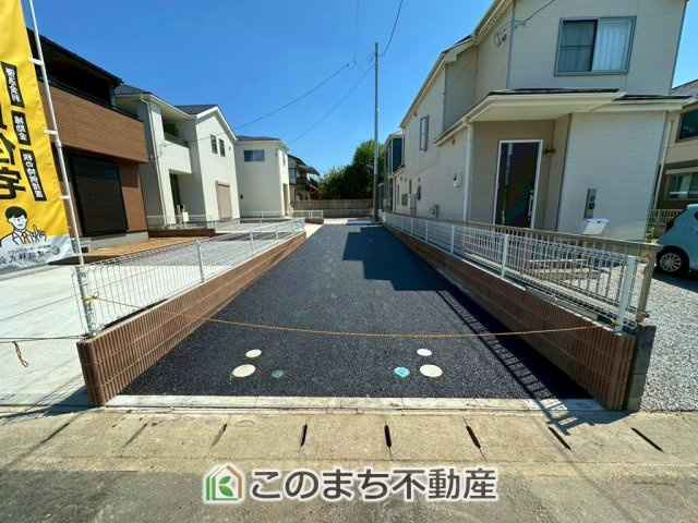 LiveleGarden.S宇都宮今宮第5　3号棟の前面道路含む現地写真