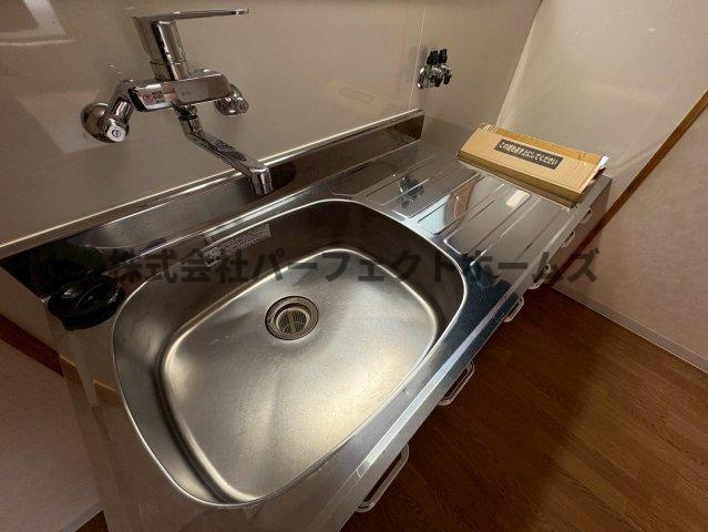 国松町平家　賃貸のキッチン|キッチンでお料理をお楽しみください