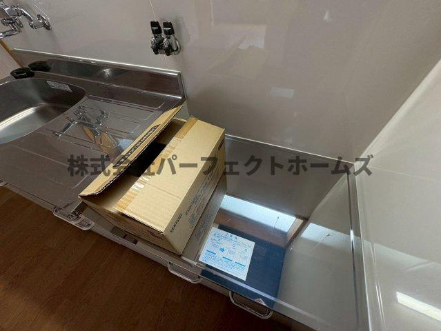 国松町平家　賃貸のキッチン|お料理しやすいキッチンです