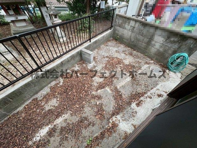 国松町平家　賃貸の庭|お庭も活用できます