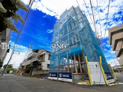 【前面道路含む現地写真】 | 府中市西府町2丁目　新築戸建　全2棟