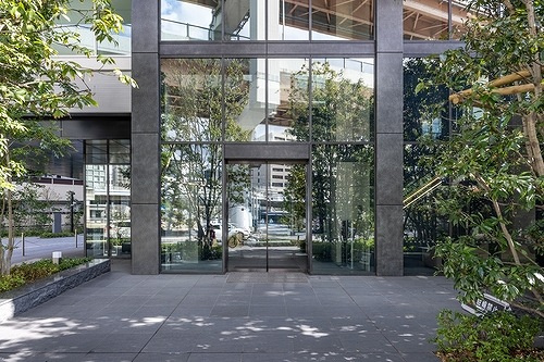 神戸市中央区新港町の賃貸マンションのエントランス|エントランス