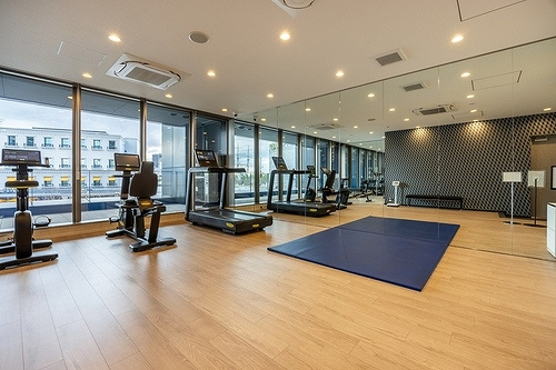 神戸市中央区新港町の賃貸マンションのその他|フィットネスルーム