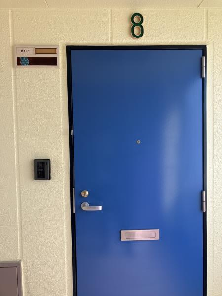 ヒルズコート海岸通の玄関