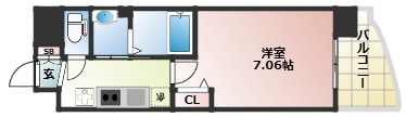 Luxe姫路の間取り