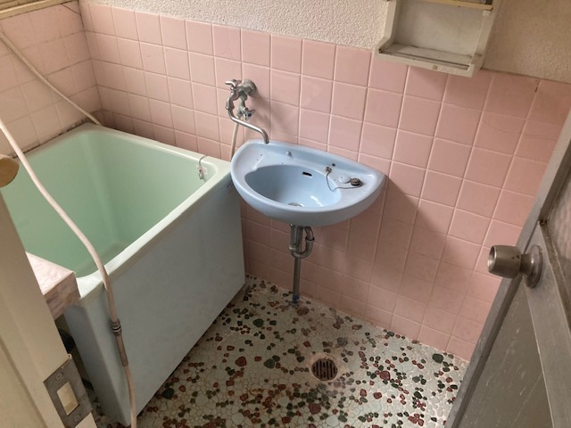 赤羽ハイツの浴室|落ち着いた空間のお風呂です