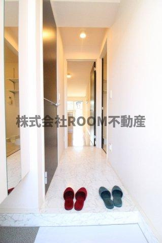 アビテプレミールのロビー|ゆとりのあるロビーです