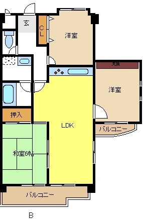 クオリティ平針の間取り