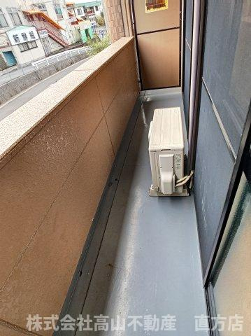 グランドールのぞえ２のバルコニー