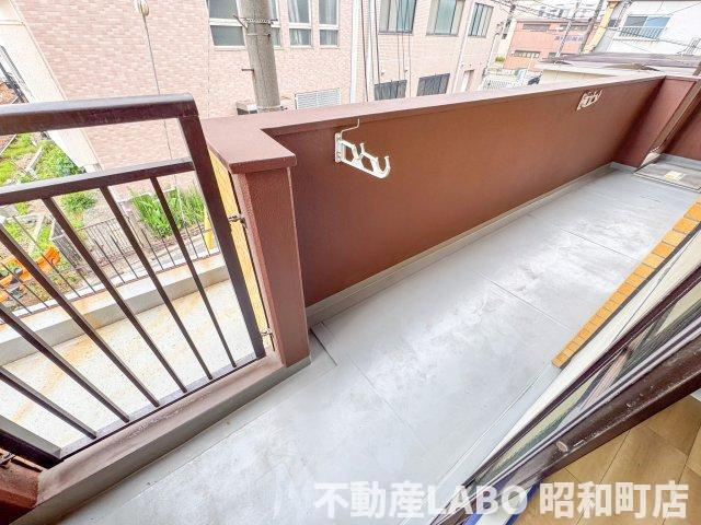 エール阿倍野元町のバルコニー