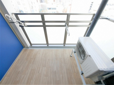 【バルコニー】 | プレサンス京町堀 | 陽当たり良好なバルコニーです