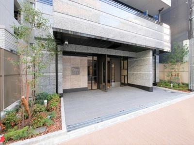 【エントランス】 | プレサンス京町堀 | ゆとりのあるエントランスです