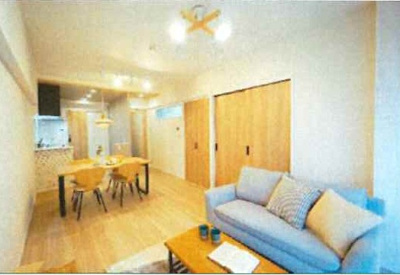 【居間・リビング】 | 都島パーク・ホームズ