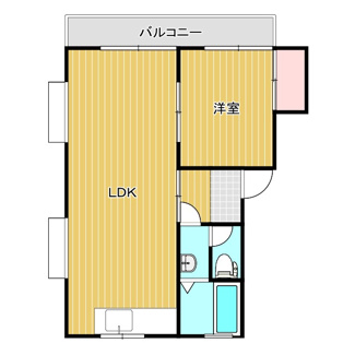 【間取り】 | 柏原コーポラス