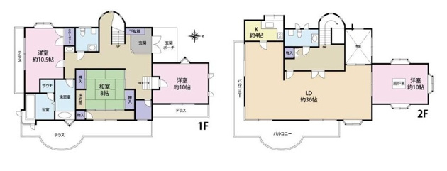 【間取り】 | イトーピア一碧　戸建
