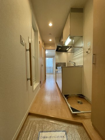クオーレ上池台の玄関