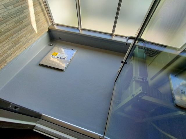 神戸市兵庫区熊野町３丁目のアパートのバルコニー|バルコニー