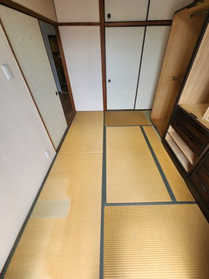 【和室】 | 鈴が峰第2住宅3号棟 | 3階　6帖和室