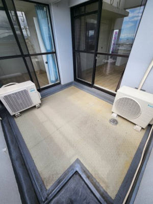 【バルコニー】 | 鈴が峰第2住宅3号棟 | 4階　ガーデンバルコニー