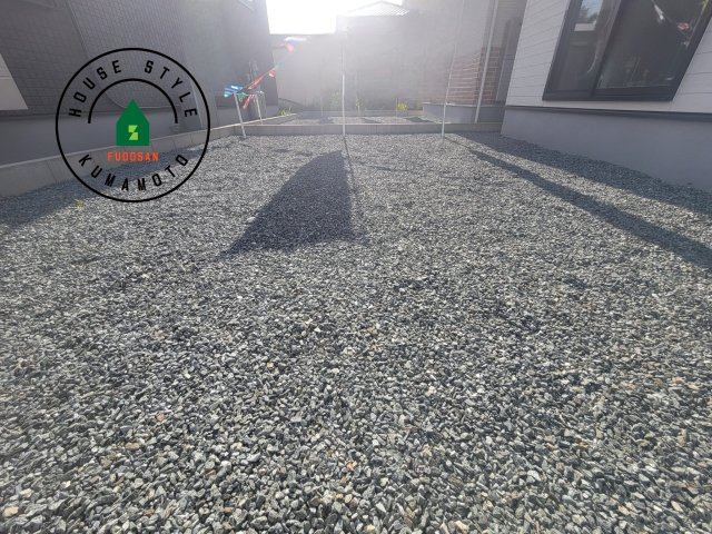 宇土市境目町第1-5棟（4号棟）の庭|お庭で自由な時間を過ごせます。