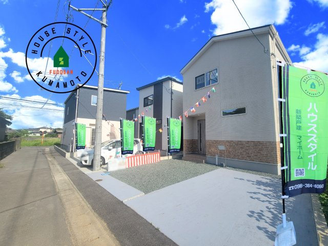 宇土市境目町第1-5棟（4号棟）の前面道路含む現地写真|見学の時間などお気軽にお問い合わせ下さい。