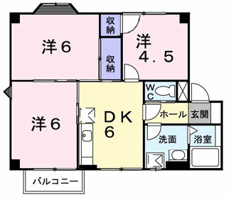 【間取り】 | シャルマンハイムⅠ