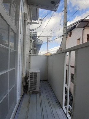 【バルコニー】 | エスポワールシティＢ | 落ち着いた時間を過ごせるバルコニーです