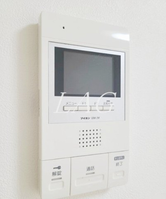 【セキュリティ】 | ブランシュール板橋 | モニター付きインターホンです。