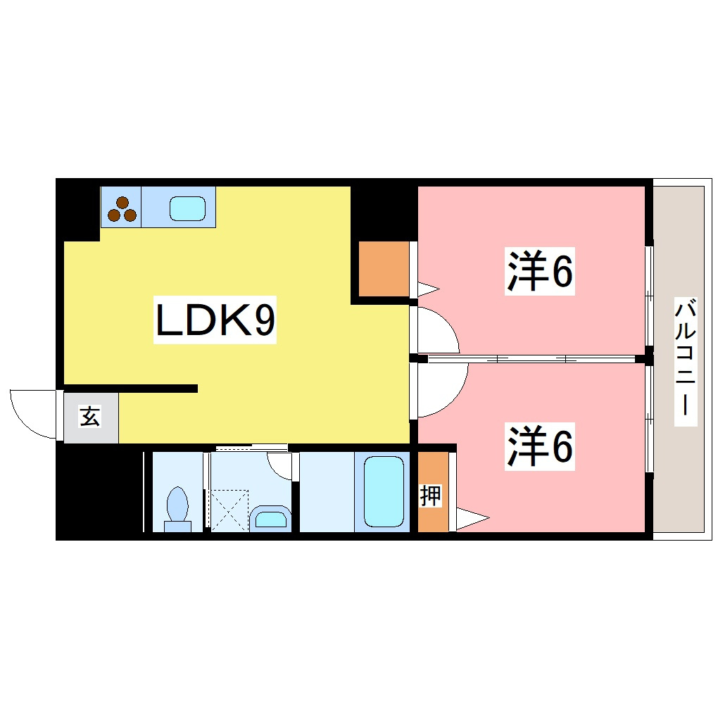 カトオテヨセビルの間取り