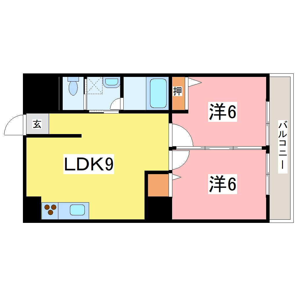 カトオテヨセビルの間取り