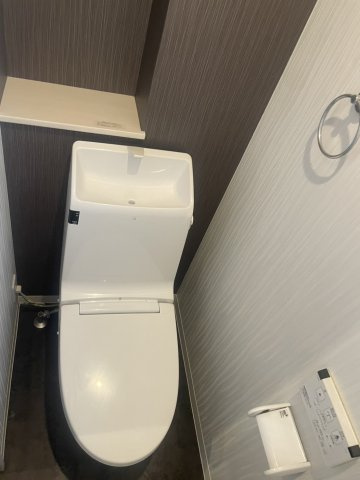 CoLaBo住吉駅前Southのトイレ|シンプルで使いやすいトイレです