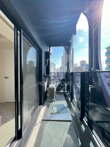 BRAVE常盤町のバルコニー