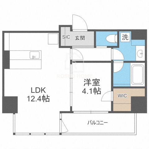 BRAVE常盤町の間取り