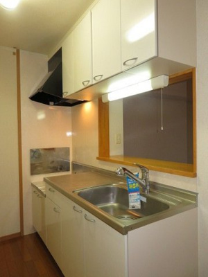 【キッチン】 | エレガンテ・プローデＢ | キッチンです