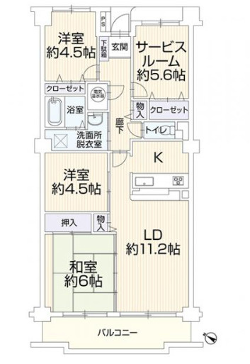 サンコーポ佐鳴台　中央区佐鳴台1丁目