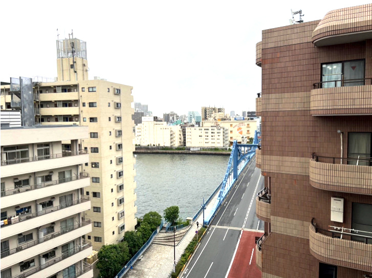 ベルファース水天宮前　11階　リ　ノベーション済　角　部屋の展望