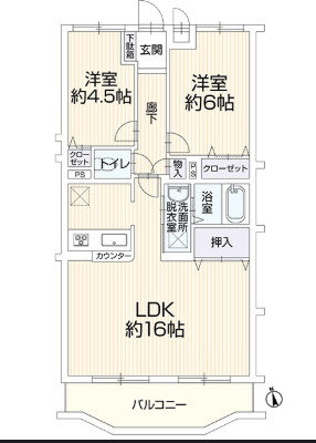 ナイスアーバン入野壱番館　中央区入野町