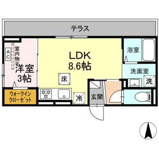 【間取り】 | D Paina 松見町 | D Paina 松見町　間取り