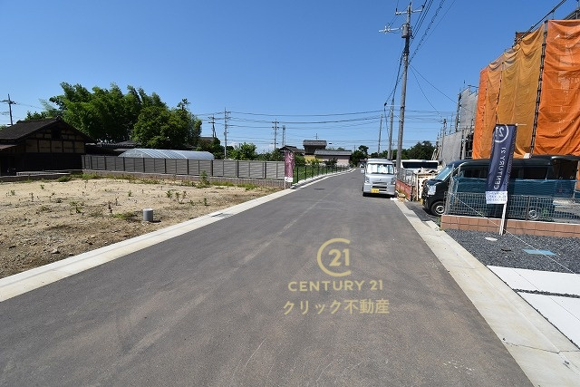Terrace　水戸市河和田　1期 　4の前面道路含む現地写真|現地撮影（2025年6月）