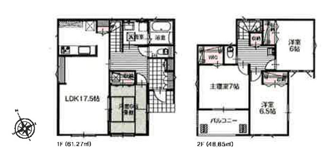 【間取り】 | 館林市高根町