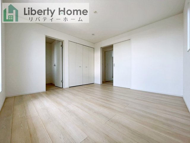 常総市新石下第8　新築戸建　1号棟の寝室