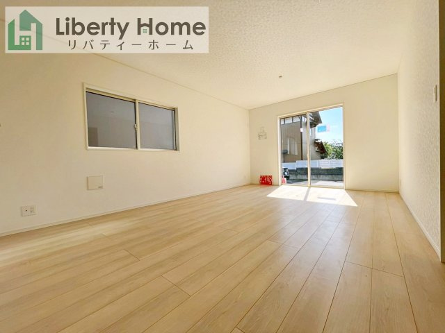 常総市新石下第8　新築戸建　1号棟の居間・リビング