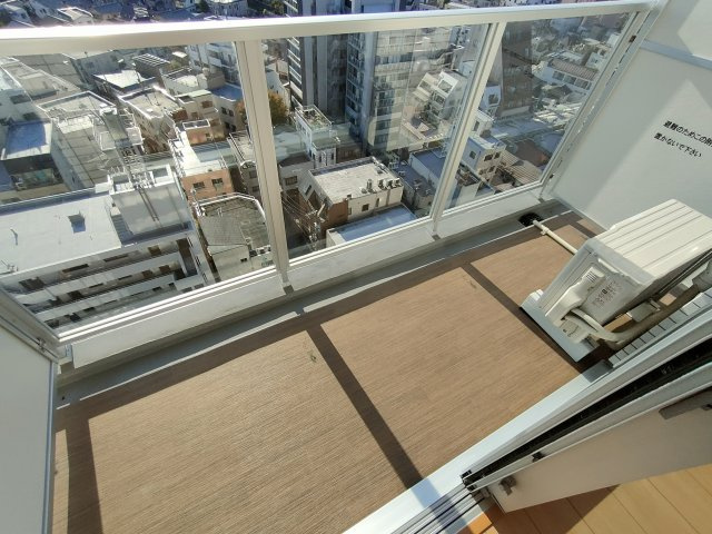 THE PASEO新小岩のバルコニー