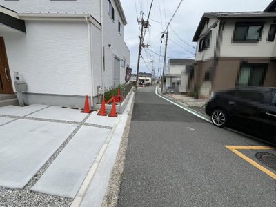 【前面道路含む現地写真】 | 香芝市良福寺
