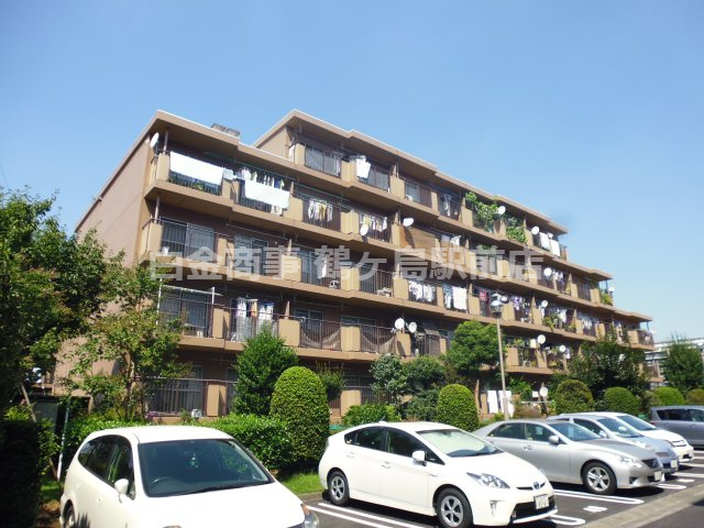 若葉グリーンハイツB号棟の外観