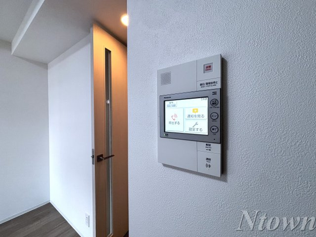 【セキュリティ】 | メイクス名駅南Ⅱ | モニター付きインターホンです