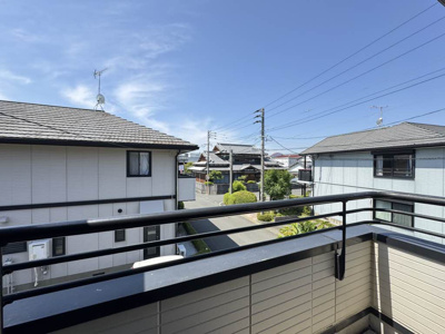 【バルコニー】 | サンクチュアリー久留米Ⅰ | 広々としたバルコニーです