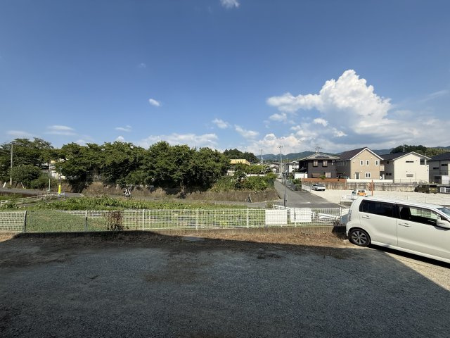 橿原市大軽町のアパートの展望