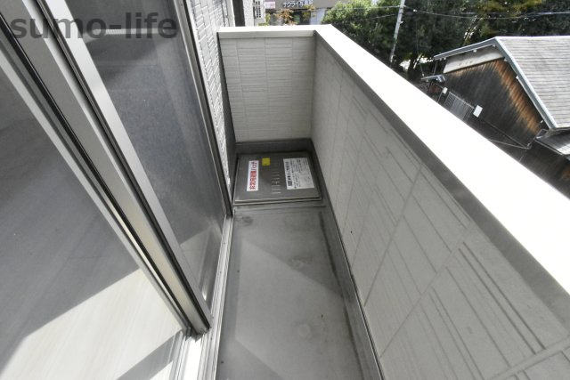 D-room宮ノ前のバルコニー