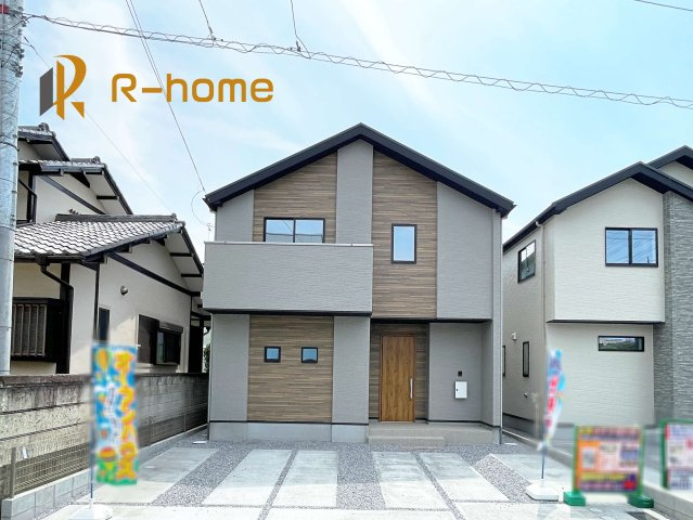 小山市城東9期　新築戸建て　3号棟の外観|ご予約を頂ければ、『平日』はもちろん『早朝』や『夜間』もご見学可能です♪お気軽にお申し付けください♪